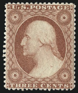 Sale 953, Lot 198, 1857-60 Issue (Scott 18-39)