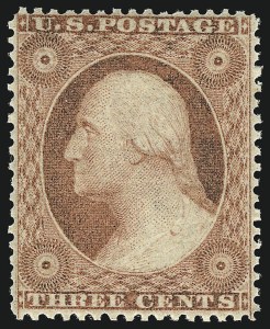 Sale 953, Lot 199, 1857-60 Issue (Scott 18-39)