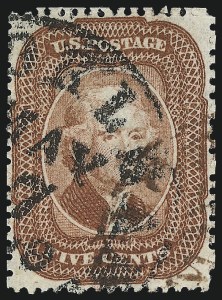Sale 953, Lot 208, 1857-60 Issue (Scott 18-39)