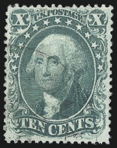 Sale 953, Lot 234, 1857-60 Issue (Scott 18-39)