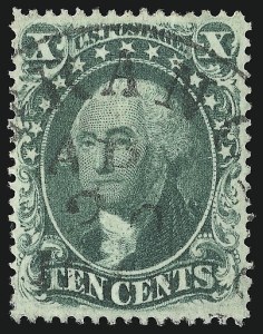 Sale 953, Lot 241, 1857-60 Issue (Scott 18-39)