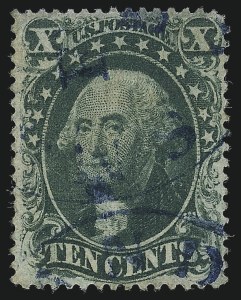 Sale 953, Lot 248, 1857-60 Issue (Scott 18-39)