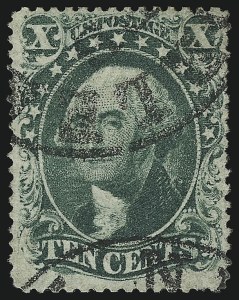 Sale 953, Lot 250, 1857-60 Issue (Scott 18-39)