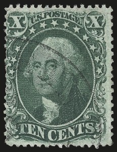 Sale 953, Lot 252, 1857-60 Issue (Scott 18-39)