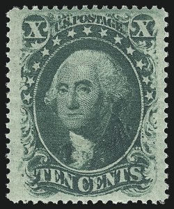 Sale 953, Lot 253, 1857-60 Issue (Scott 18-39)