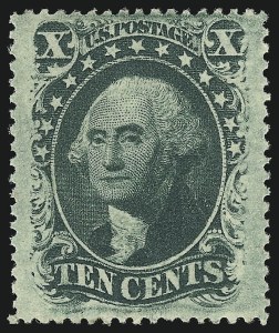 Sale 953, Lot 254, 1857-60 Issue (Scott 18-39)