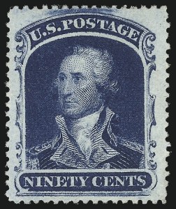 Sale 953, Lot 279, 1857-60 Issue (Scott 18-39)