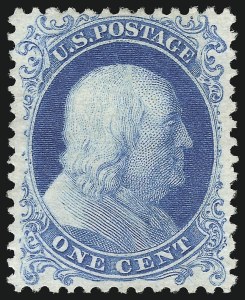 Sale 953, Lot 284, 1875 Reprint of 1857-60 Issue (Scott 40-47)