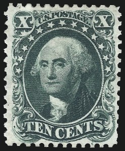 Sale 953, Lot 288, 1875 Reprint of 1857-60 Issue (Scott 40-47)