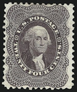 Sale 953, Lot 290, 1875 Reprint of 1857-60 Issue (Scott 40-47)