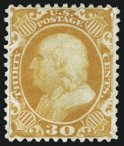 Sale 953, Lot 291, 1875 Reprint of 1857-60 Issue (Scott 40-47)