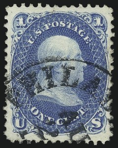 Sale Number 953, Lot Number 306, 1861-66 Issue (Scott 56-78) Sale Number 953, Lot Number 306, 1861-66 Issue (Scott 56-78)