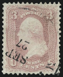 Sale 953, Lot 309, 1861-66 Issue (Scott 56-78)