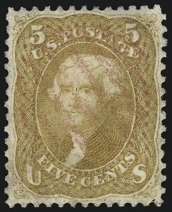 Sale 953, Lot 315, 1861-66 Issue (Scott 56-78)