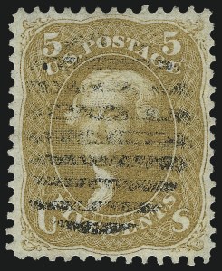 Sale 953, Lot 320, 1861-66 Issue (Scott 56-78)