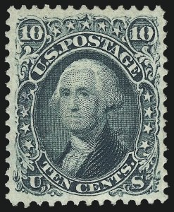 Sale 953, Lot 325, 1861-66 Issue (Scott 56-78)