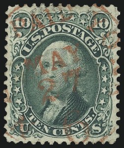 Sale Number 953, Lot Number 327, 1861-66 Issue (Scott 56-78) Sale Number 953, Lot Number 327, 1861-66 Issue (Scott 56-78)