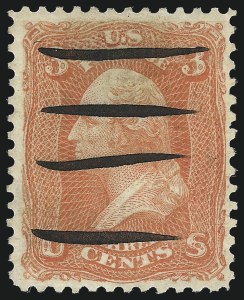 Sale 953, Lot 348, 1861-66 Issue (Scott 56-78)