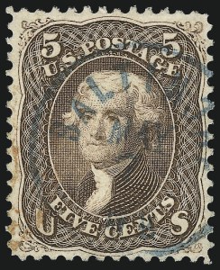 Sale 953, Lot 358, 1861-66 Issue (Scott 56-78)