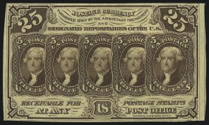 Sale 953, Lot 369, Encased Postage and Fractional Currency