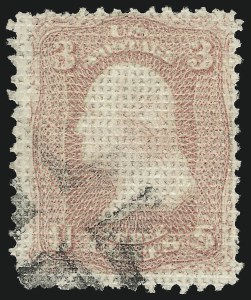 Sale 953, Lot 371, 1867-68 Grilled Issue (Scott 79-101)