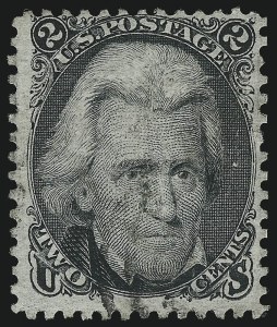Sale 953, Lot 380, 1867-68 Grilled Issue (Scott 79-101)