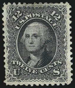 Sale 953, Lot 389, 1867-68 Grilled Issue (Scott 79-101)