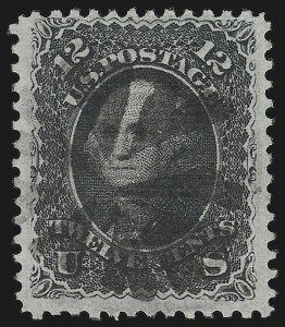 Sale 953, Lot 390, 1867-68 Grilled Issue (Scott 79-101)