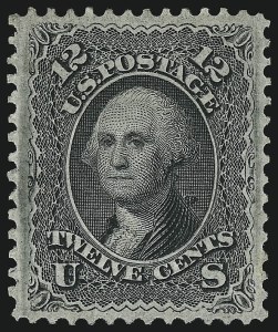 Sale 953, Lot 416, 1867-68 Grilled Issue (Scott 79-101)