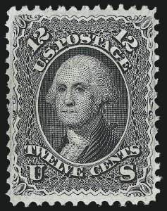 Sale 953, Lot 417, 1867-68 Grilled Issue (Scott 79-101)