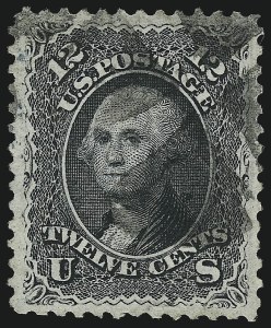 Sale 953, Lot 421, 1867-68 Grilled Issue (Scott 79-101)