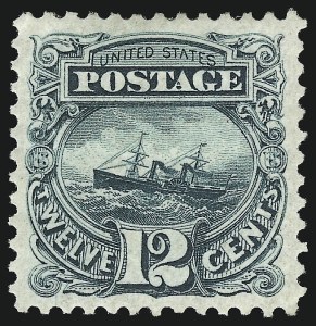 Sale 953, Lot 520, 1875 Re-Issue of 1869 Pictorial Issue (Scott 123-133a)