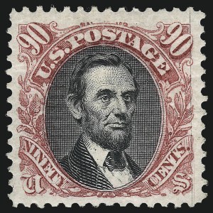 Sale 953, Lot 534, 1875 Re-Issue of 1869 Pictorial Issue (Scott 123-133a)