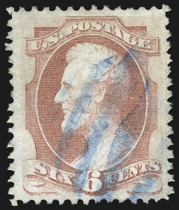 Sale 953, Lot 541, 1870-71 National Bank Note Co. Grilled Issue (Scott 134-144)