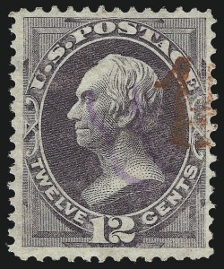 Sale 953, Lot 550, 1870-71 National Bank Note Co. Grilled Issue (Scott 134-144)