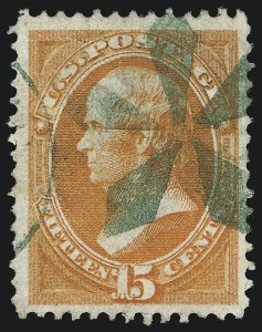 Sale 953, Lot 553, 1870-71 National Bank Note Co. Grilled Issue (Scott 134-144)