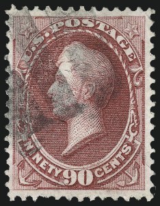 Sale 953, Lot 559, 1870-71 National Bank Note Co. Grilled Issue (Scott 134-144)