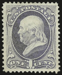 Sale 953, Lot 560, 1870-71 National Bank Note Co. Ungrilled Issue (Scott 145-155)