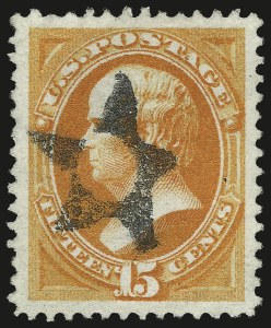 Sale 953, Lot 575, 1870-71 National Bank Note Co. Ungrilled Issue (Scott 145-155)