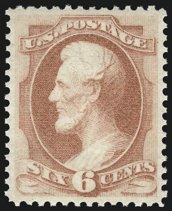 Sale 953, Lot 592, 1873 Continental Bank Note Co. Issue (Scott 156-166)