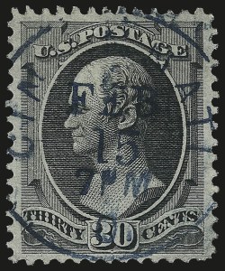 Sale 953, Lot 601, 1873 Continental Bank Note Co. Issue (Scott 156-166)