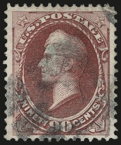 Sale 953, Lot 606, 1873 Continental Bank Note Co. Issue (Scott 156-166)