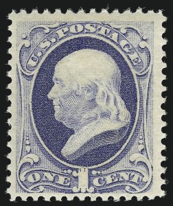 Sale 953, Lot 620, 1879 American Bank Note Co. Issue (Scott 182-191)