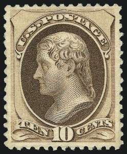 Sale 953, Lot 633, 1879 American Bank Note Co. Issue (Scott 182-191)