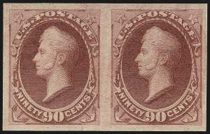 Sale 953, Lot 641, 1879 American Bank Note Co. Issue (Scott 182-191)