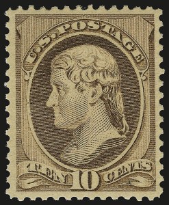 Sale 953, Lot 652, 1881-83 American Bank Note Co. Issues (Scott 205-211B)