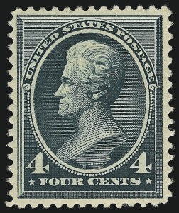 Sale 953, Lot 655, 1881-83 American Bank Note Co. Issues (Scott 205-211B)