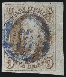 Sale 953, Lot 66, 1847 Issue (Scott 1-2)