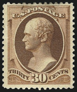 Sale 953, Lot 674, 1887 American Bank Note Co. Issue (Scott 212-218)