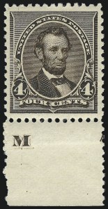 Sale 953, Lot 684, 1890-93 Issue (Scott 219-229)